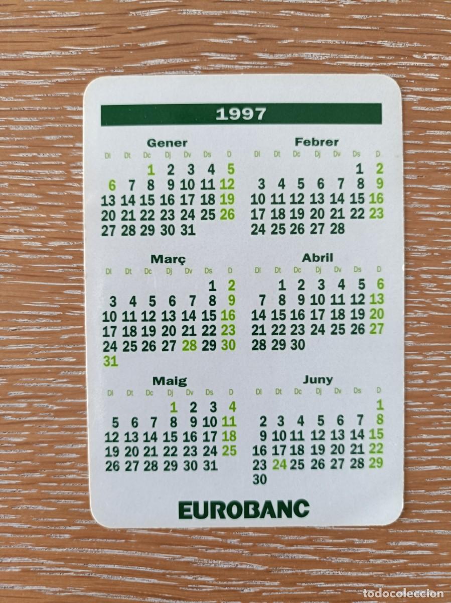 Collezionismo Calendari: CALENDARIO BOLSILLO - A&Ntilde;O 1997 - EUROBANC
