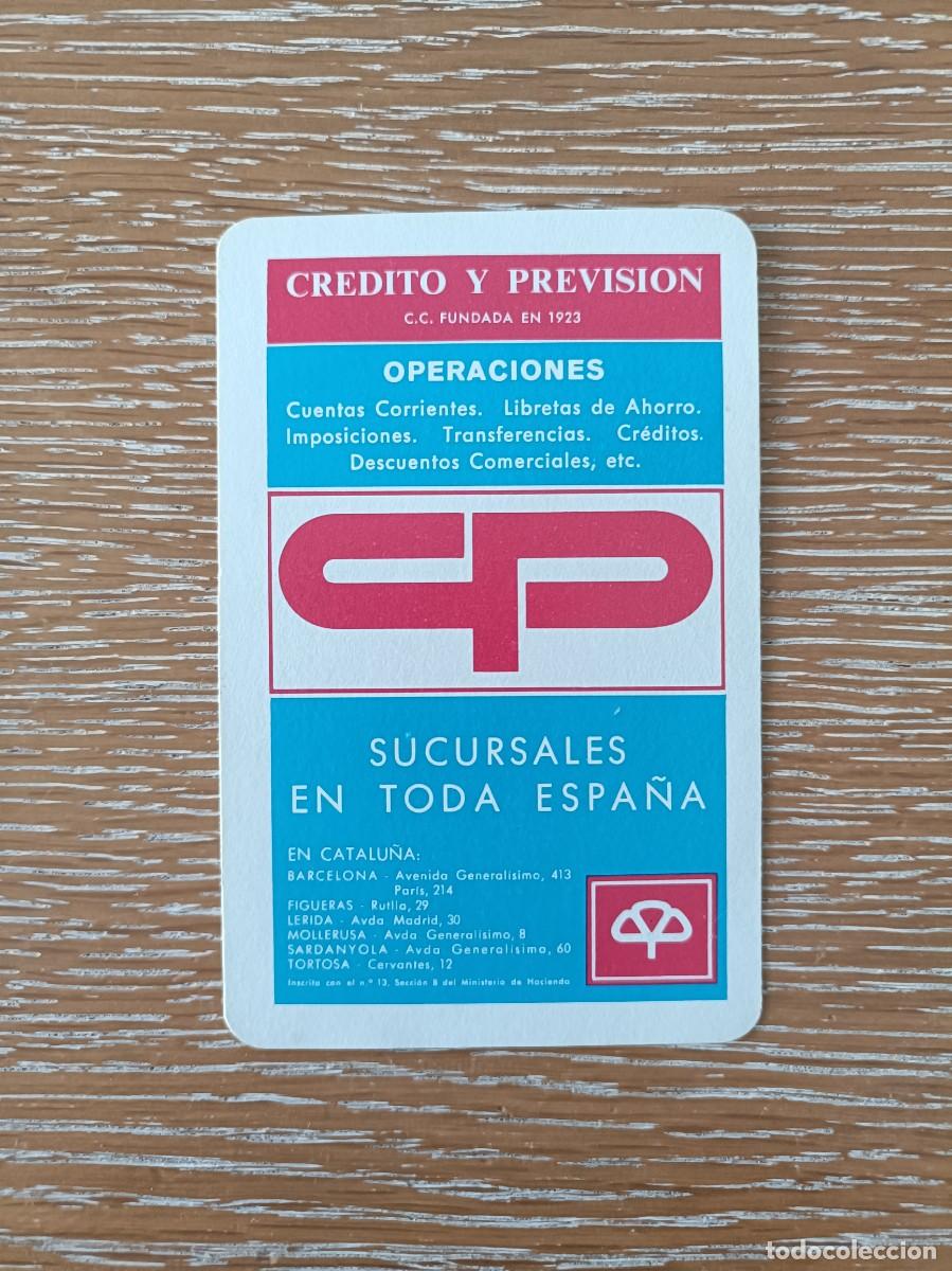 Collezionismo Calendari: CALENDARIO BOLSILLO - A&Ntilde;O 1972 - CR&Eacute;DITO Y PREVISI&Oacute;N - BANCO - FOURNIER