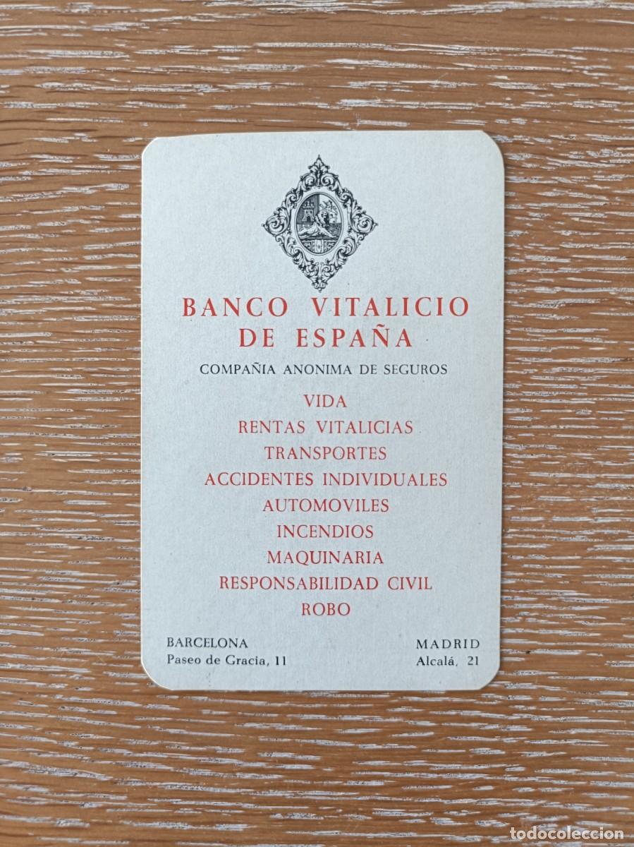 Collezionismo Calendari: CALENDARIO BOLSILLO - A&Ntilde;O 1967 - BANCO VITALICIO DE ESPA&Ntilde;A
