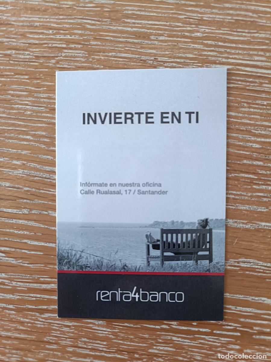 Collectionnisme Calendriers: CALENDARIO BOLSILLO - A&Ntilde;O 2016 - BANCO RENTA4