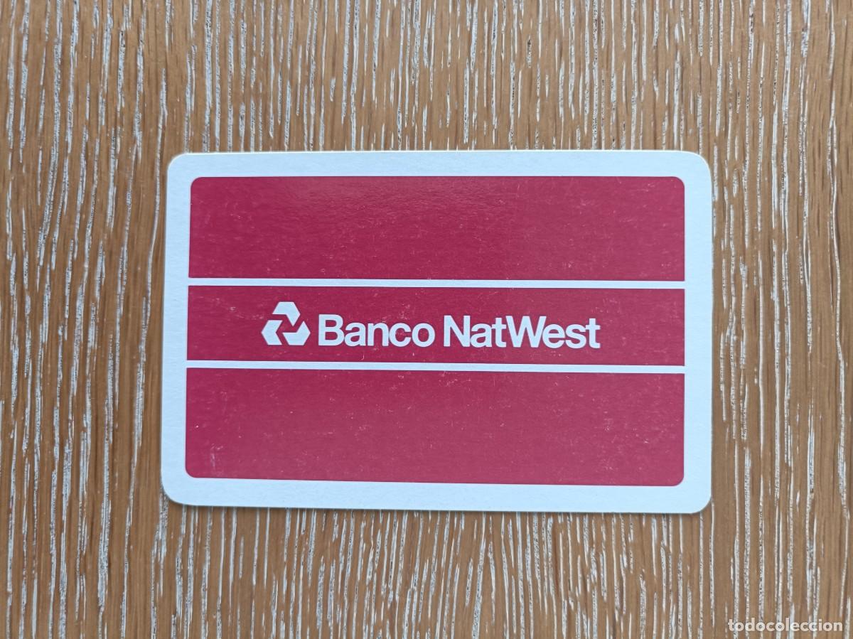 Collezionismo Calendari: CALENDARIO BOLSILLO - A&Ntilde;O 1991 - BANCO NATWEST - NAIPES COMAS