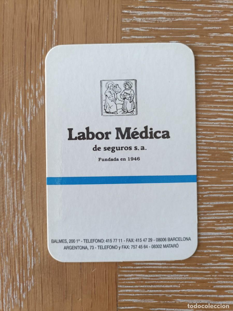 Collectionnisme Calendriers: CALENDARIO BOLSILLO - A&Ntilde;O 1995 - SEGUROS LABOR M&Eacute;DICA