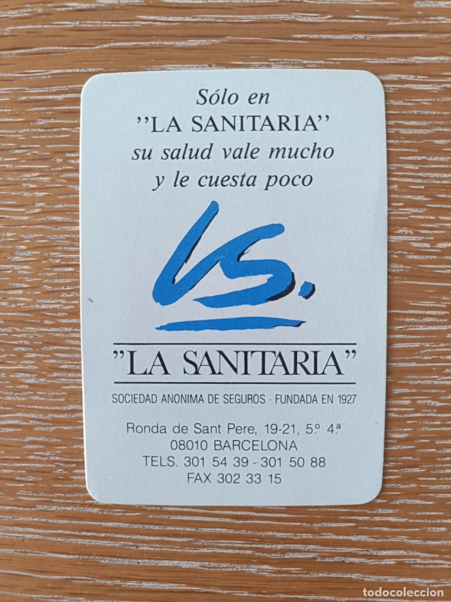 Collectionnisme Calendriers: CALENDARIO BOLSILLO - A&Ntilde;O 1992 - SEGUROS LA SANITARIA - BARCELONA
