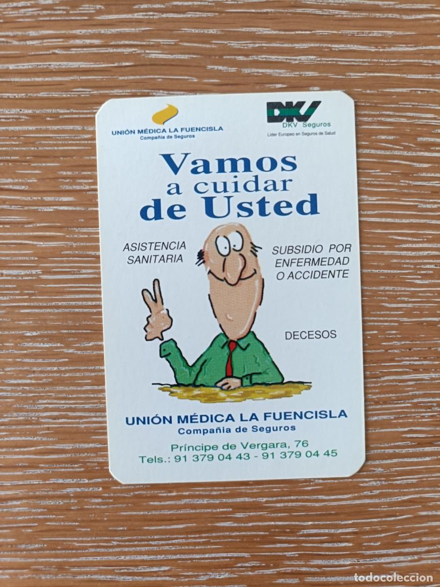 Collectables Calendars: CALENDARIO BOLSILLO - A&Ntilde;O 2002 - UNI&Oacute;N M&Eacute;DICA LA FUENCISLA UMLF - SEGUROS DKV - TELE-TAXI