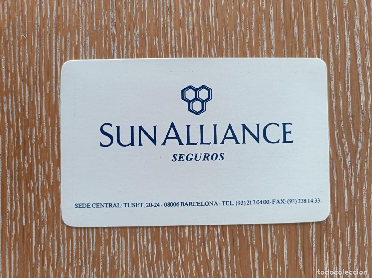 Collectables Calendars: CALENDARIO BOLSILLO - A&Ntilde;O 1992 - SEGUROS SUN ALLIANCE - BARCELONA