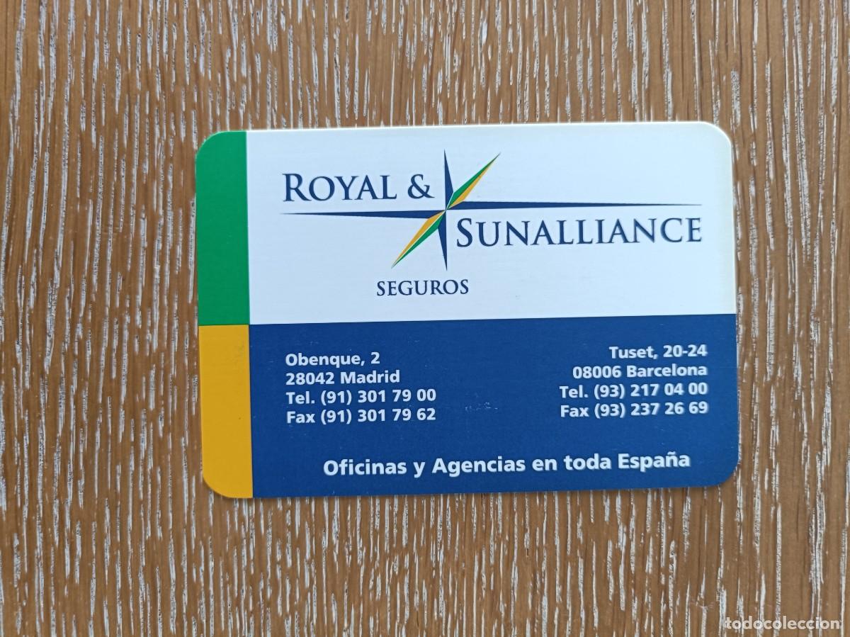 Collectables Calendars: CALENDARIO BOLSILLO - A&Ntilde;O 1998 - SEGUROS ROYAL & SUNALLIANCE - BARCELONA MADRID