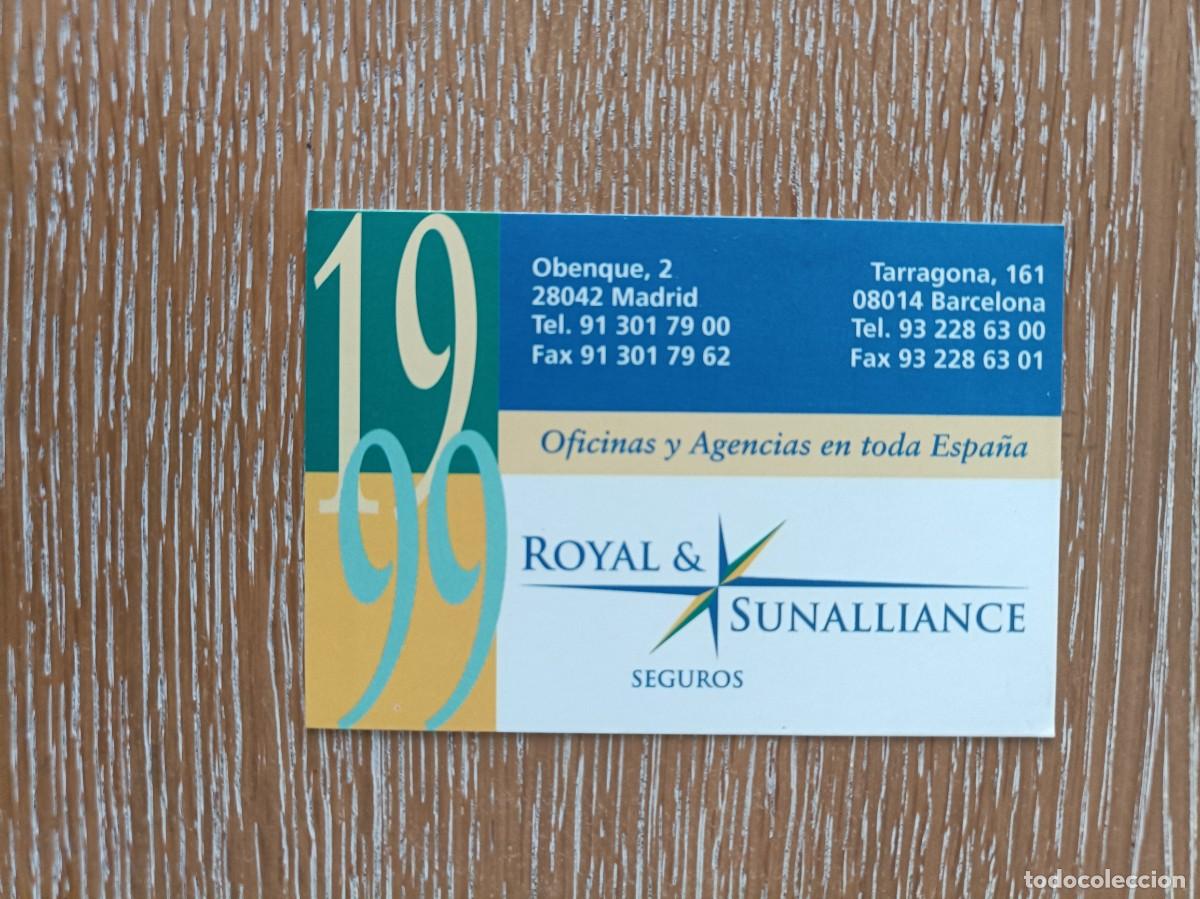 Collectables Calendars: CALENDARIO BOLSILLO - A&Ntilde;O 1999 - SEGUROS ROYAL & SUNALLIANCE - BARCELONA MADRID