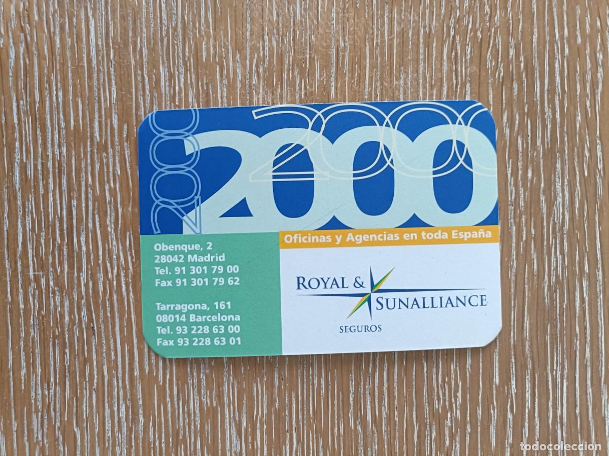 Collectables Calendars: CALENDARIO BOLSILLO - A&Ntilde;O 2000 - SEGUROS ROYAL & SUNALLIANCE - SUN ALLIANCE