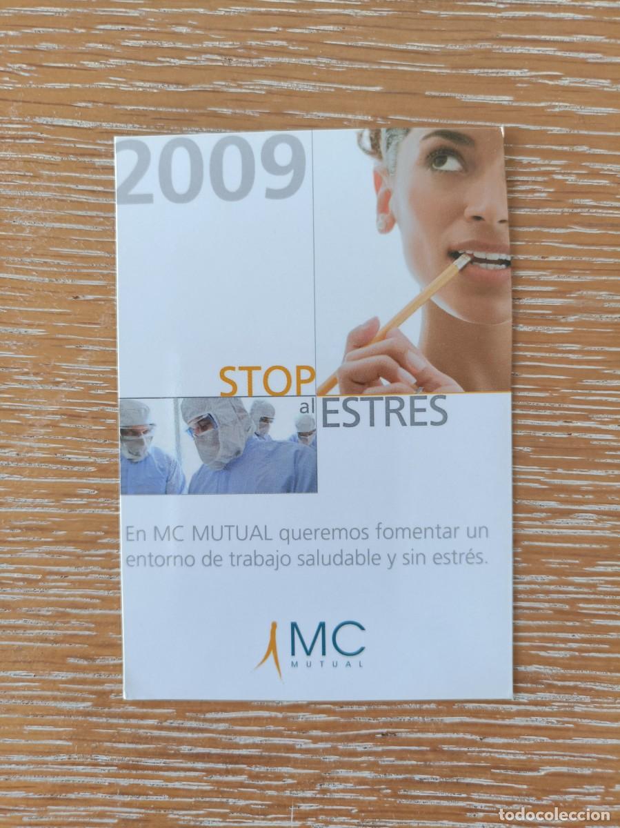 Collectables Calendars: CALENDARIO BOLSILLO - A&Ntilde;O 2009 - MC MUTUAL SEGUROS