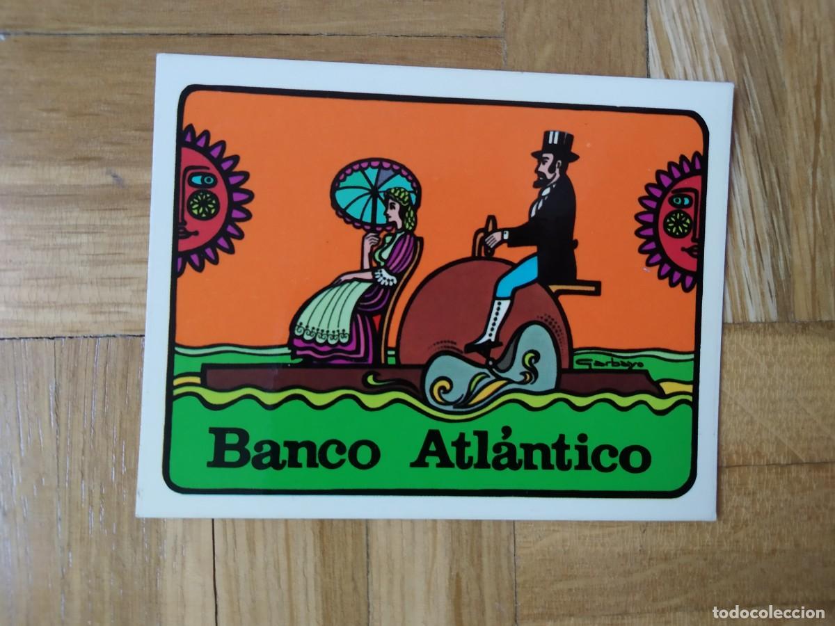 Colecionismo Calend&aacute;rios: CALENDARIO DE BANCOS Y CAJAS BANCO ATLANTICO BARCO A&Ntilde;O 1973 VER FOTOS NUEVO
