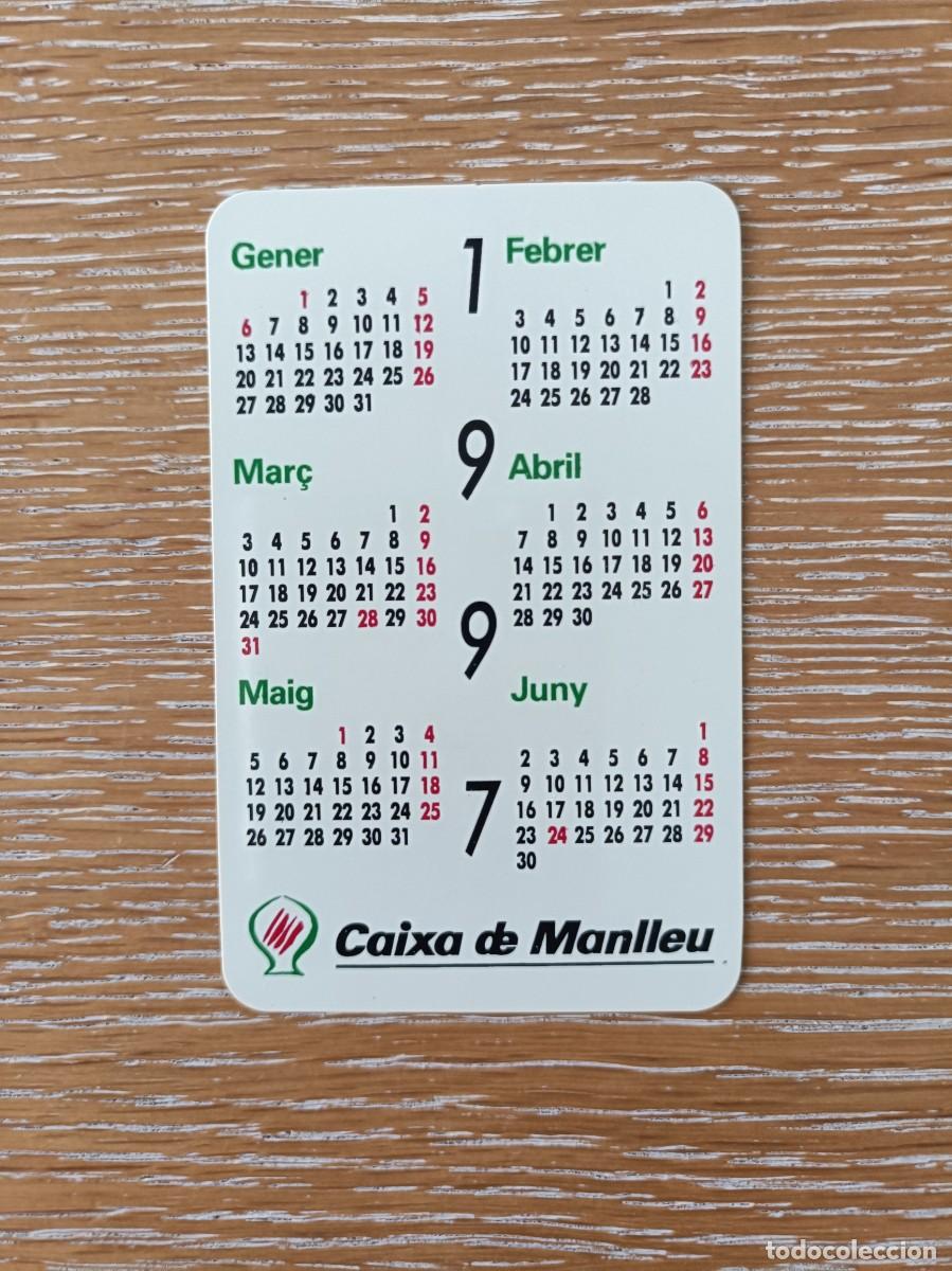 Collectables Calendars: CALENDARIO BOLSILLO - A&Ntilde;O 1997 - CAIXA MANLLEU - BANCO CAJA