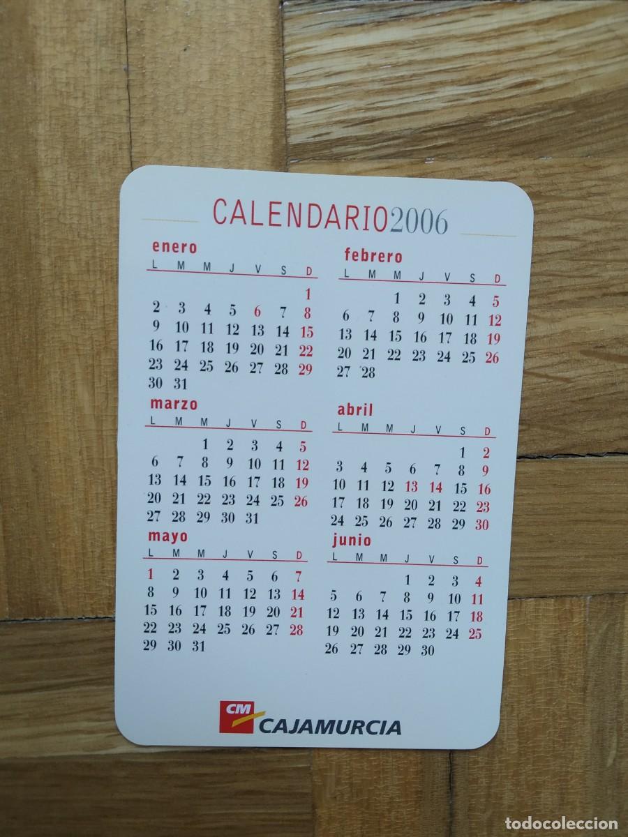 Collectables Calendars: CALENDARIO DE BANCOS Y CAJAS. CAJAMURCIA CAJA MURCIA A&Ntilde;O 2006 VER FOTOS NUEVO