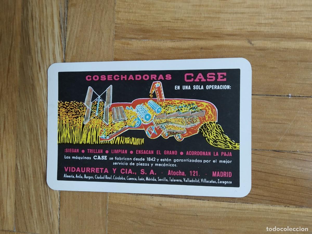 Coleccionismo calendarios: CALENDARIO FOURNIER COSECHADORA CASE A&Ntilde;O 1959 VER FOTOS COMO NUEVO