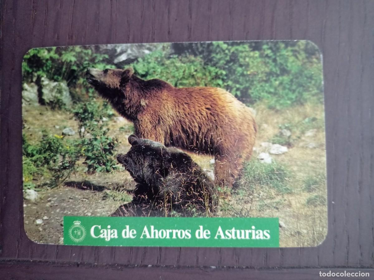 Coleccionismo calendarios: CALENDARIO PUBLICITARIO. CAJA DE AHORROS DE ASTURIAS. FAUNA ASTURIANA. EL OSO. A&Ntilde;O 1990