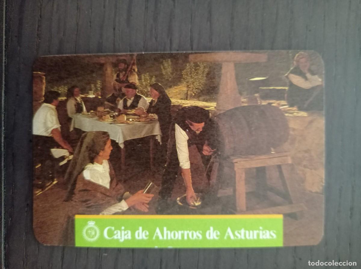 Coleccionismo calendarios: CALENDARIO PUBLICITARIO. CAJA DE AHORROS DE ASTURIAS. LA SIDRA. LA ESPICHA. A&Ntilde;O 1989