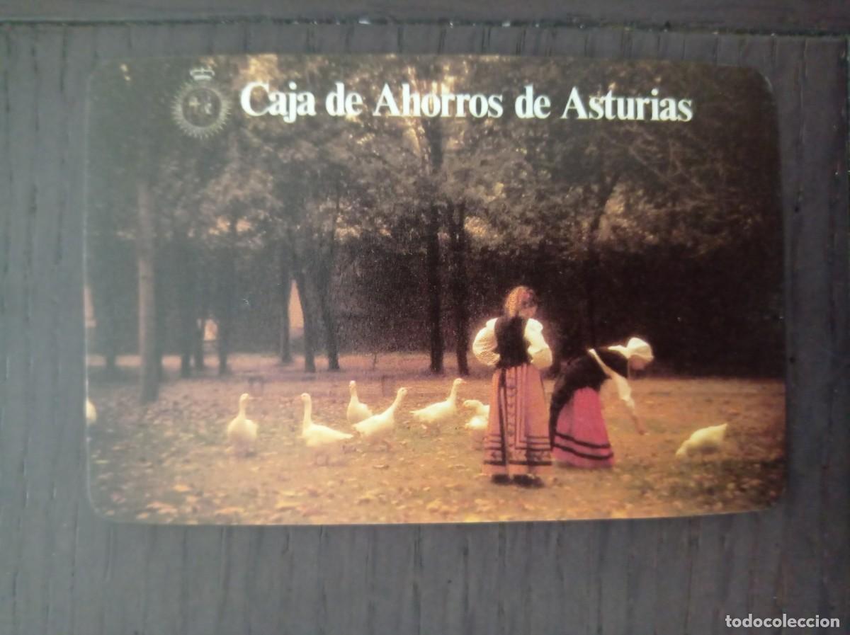 Coleccionismo calendarios: CALENDARIO PUBLICITARIO. CAJA DE AHORROS DE ASTURIAS. ASTURIAS TRADICIONAL. CON LOS GANSOS. A&Ntilde;O 1986