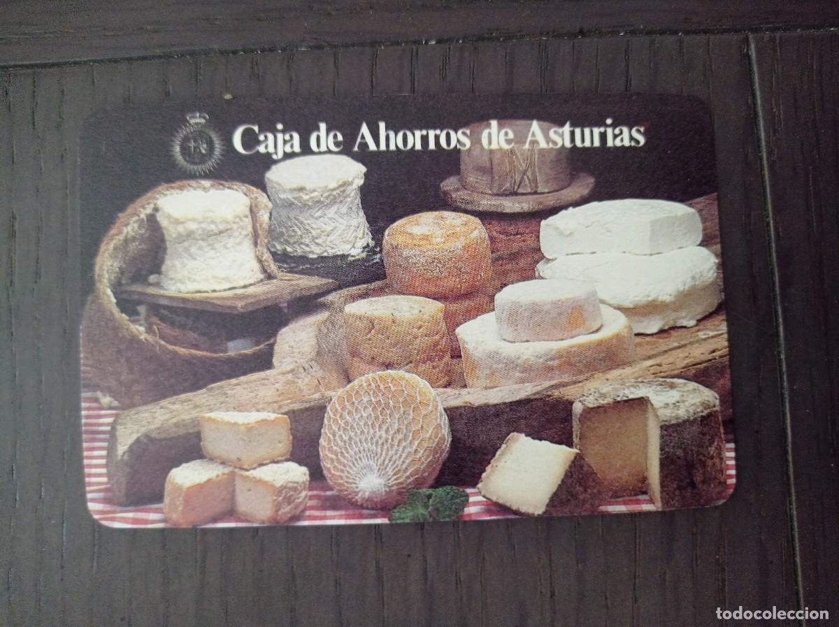 Coleccionismo calendarios: CALENDARIO PUBLICITARIO. CAJA DE AHORROS DE ASTURIAS. QUESOS ARTESANOS. QUESOS DE BUELLES. A&Ntilde;O 1985