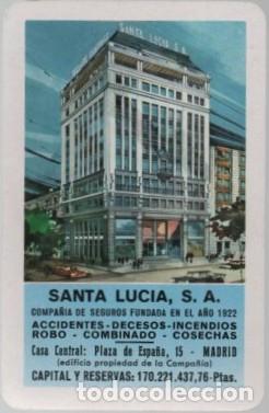 Coleccionismo calendarios: CALENDARIO FOURNIER SANTA LUC&Iacute;A S.A. A&Ntilde;O 1969 CAL-11189