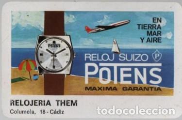 Coleccionismo calendarios: CALENDARIO FOURNIER RELOJ SUIZO POTENS A&Ntilde;O 1969 CAL-11195