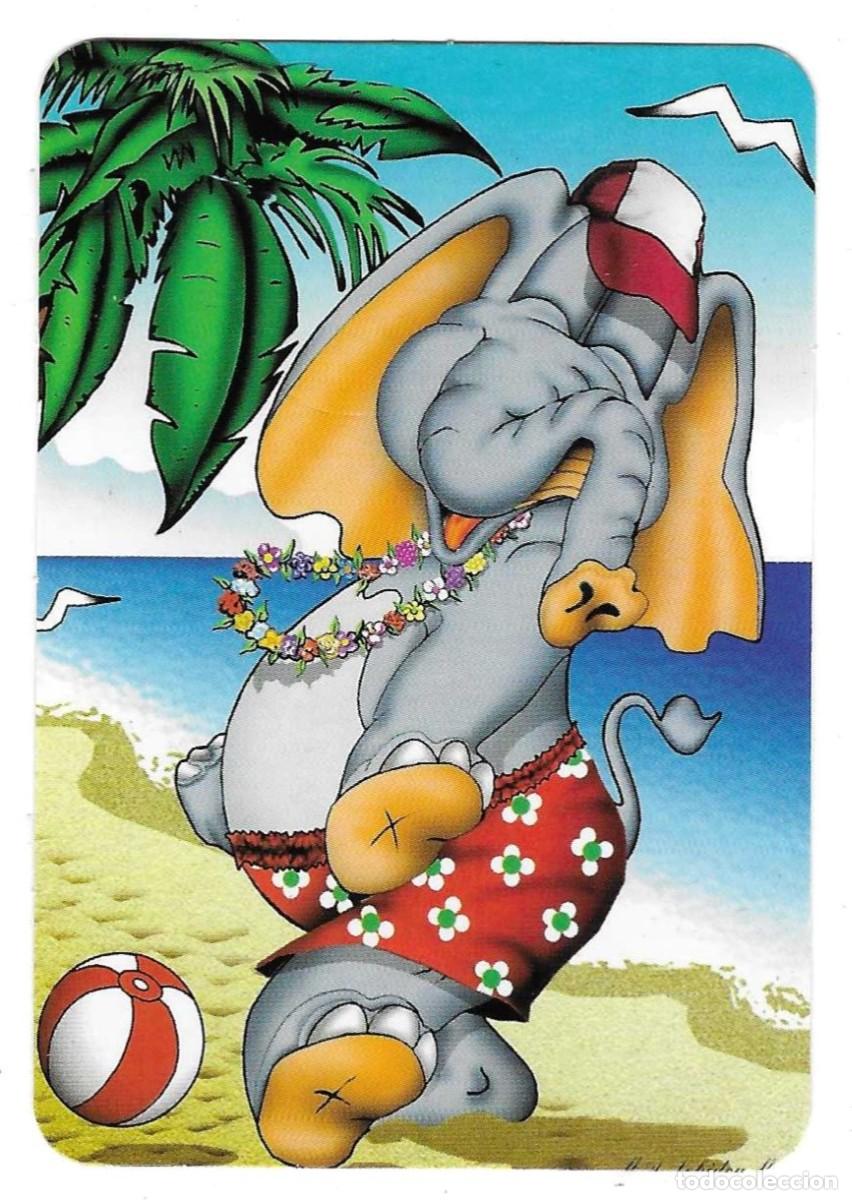 Coleccionismo calendarios: Calendario a&ntilde;o 2005. serie rr n&ordm; 71. Dibujo. Elefante. ref. 11-05rr71