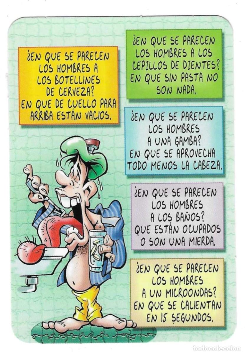 Coleccionismo calendarios: Calendario a&ntilde;o 2005, serie rr n&ordm; 82. En que se parecen los hombres a... ref. 11-05rr82