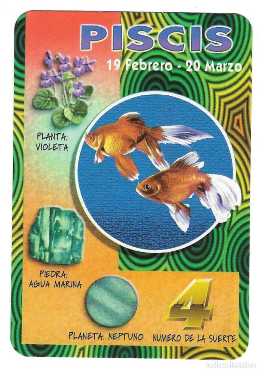 Coleccionismo calendarios: Calendario a&ntilde;o 2005, serie rr n&ordm; 104. Hor&oacute;scopo. Piscis. ref. 11-05rr104