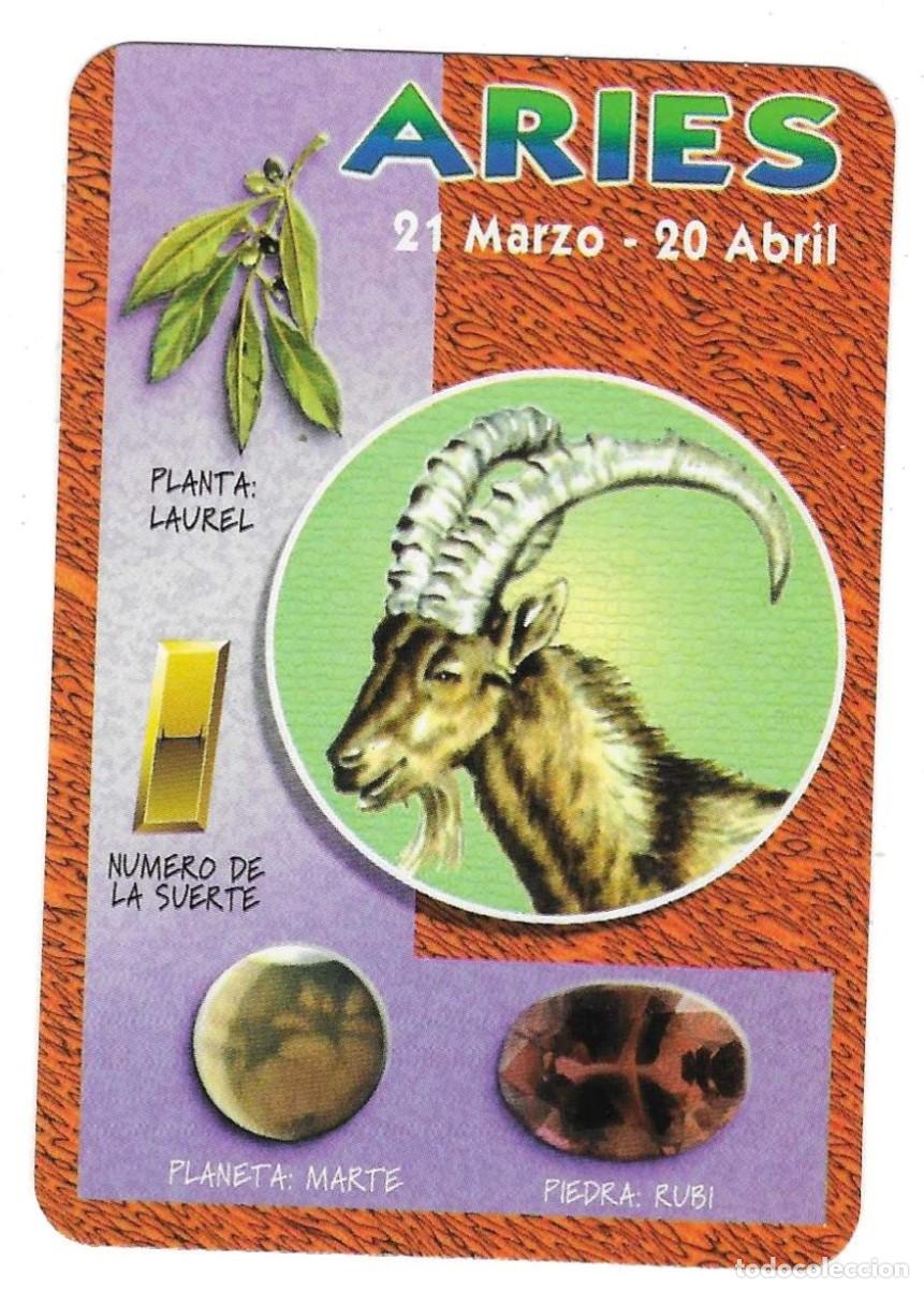 Coleccionismo calendarios: Calendario a&ntilde;o 2005, serie rr n&ordm; 105. Hor&oacute;scopo. Aries. ref. 11-05rr105