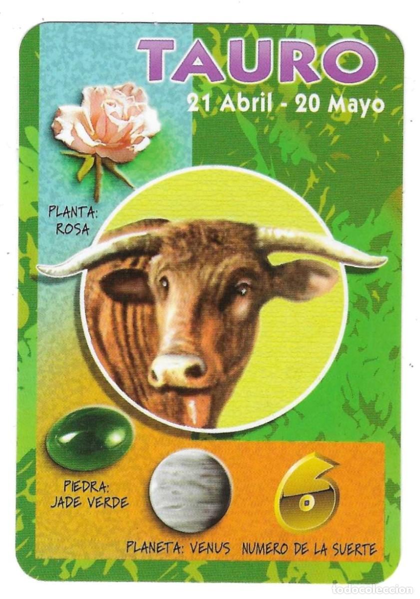 Coleccionismo calendarios: Calendario a&ntilde;o 2005, serie rr n&ordm; 106. Hor&oacute;scopo Tauro. ref. 11-05rr106