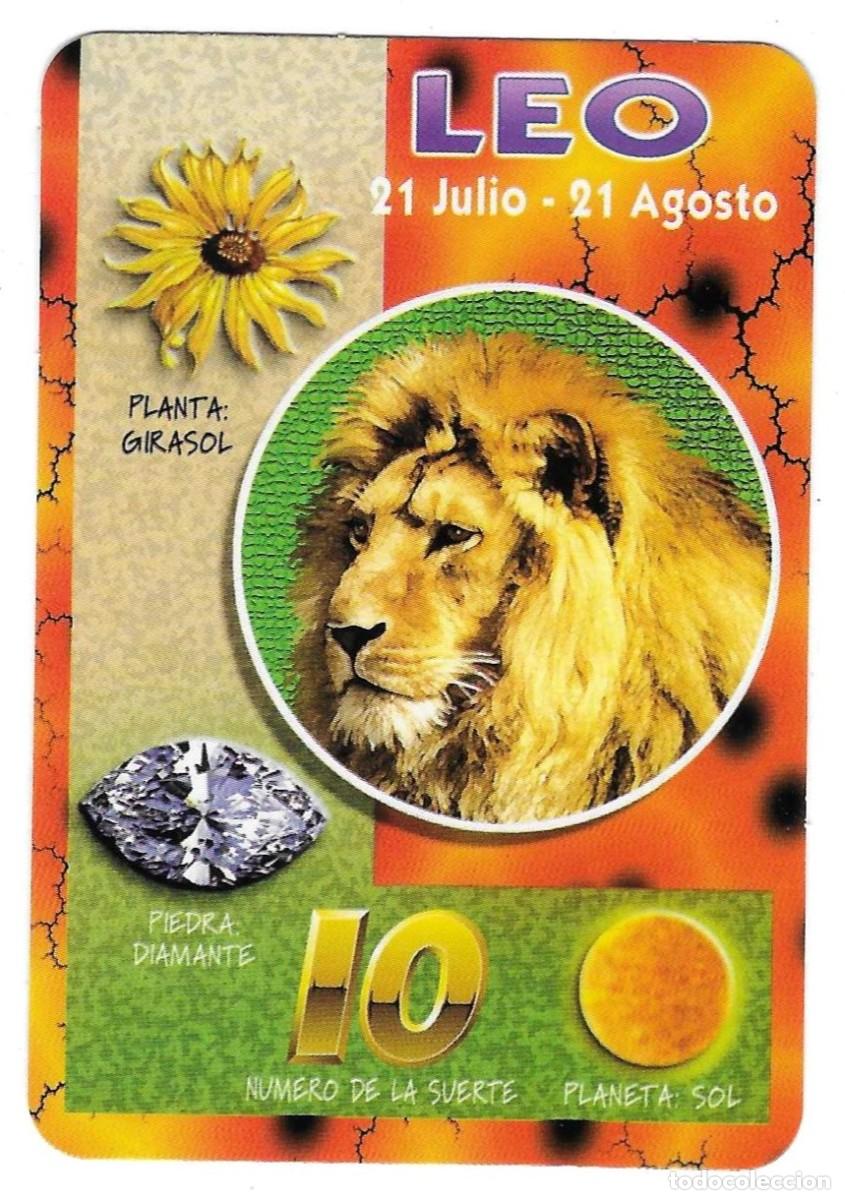 Coleccionismo calendarios: Calendario a&ntilde;o 2005, serie rr n&ordm; 109. Hor&oacute;scopo. Leo. ref. 11-05rr109