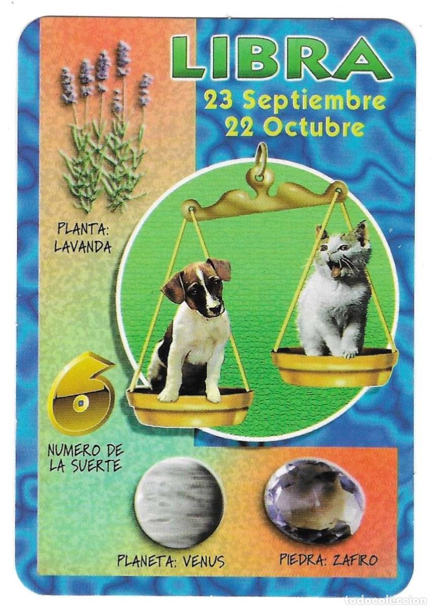 Coleccionismo calendarios: Calendario a&ntilde;o 2005, serie rr n&ordm; 111. Hor&oacute;scopo. Libra. ref. 11-05rr111