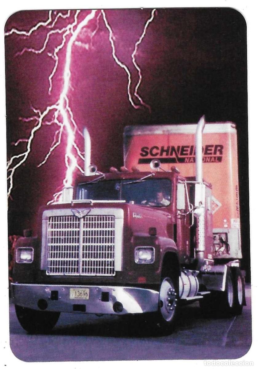 Coleccionismo calendarios: Calendario a&ntilde;o 2005, serie rr n&ordm; 63. Cami&oacute;n Schneider. ref. 11-05rr63
