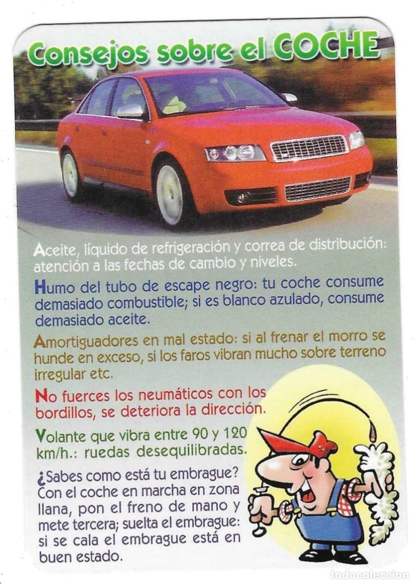 Coleccionismo calendarios: Calendario a&ntilde;o 2005, serie rr n&ordm; 85. Consejos sobre el coche. ref. 11-05rr85