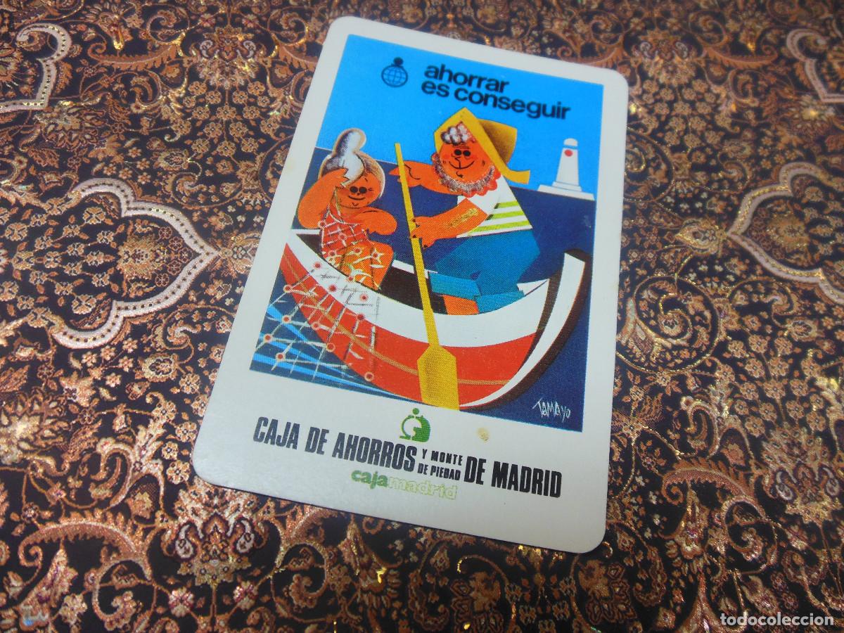 Coleccionismo calendarios: 1982 AHORRAR ES CONSEGUIR CAJA DE AHORROS Y MONTE DE PIEDAD DE MADRID - CALENDARIO DE FOURNIER