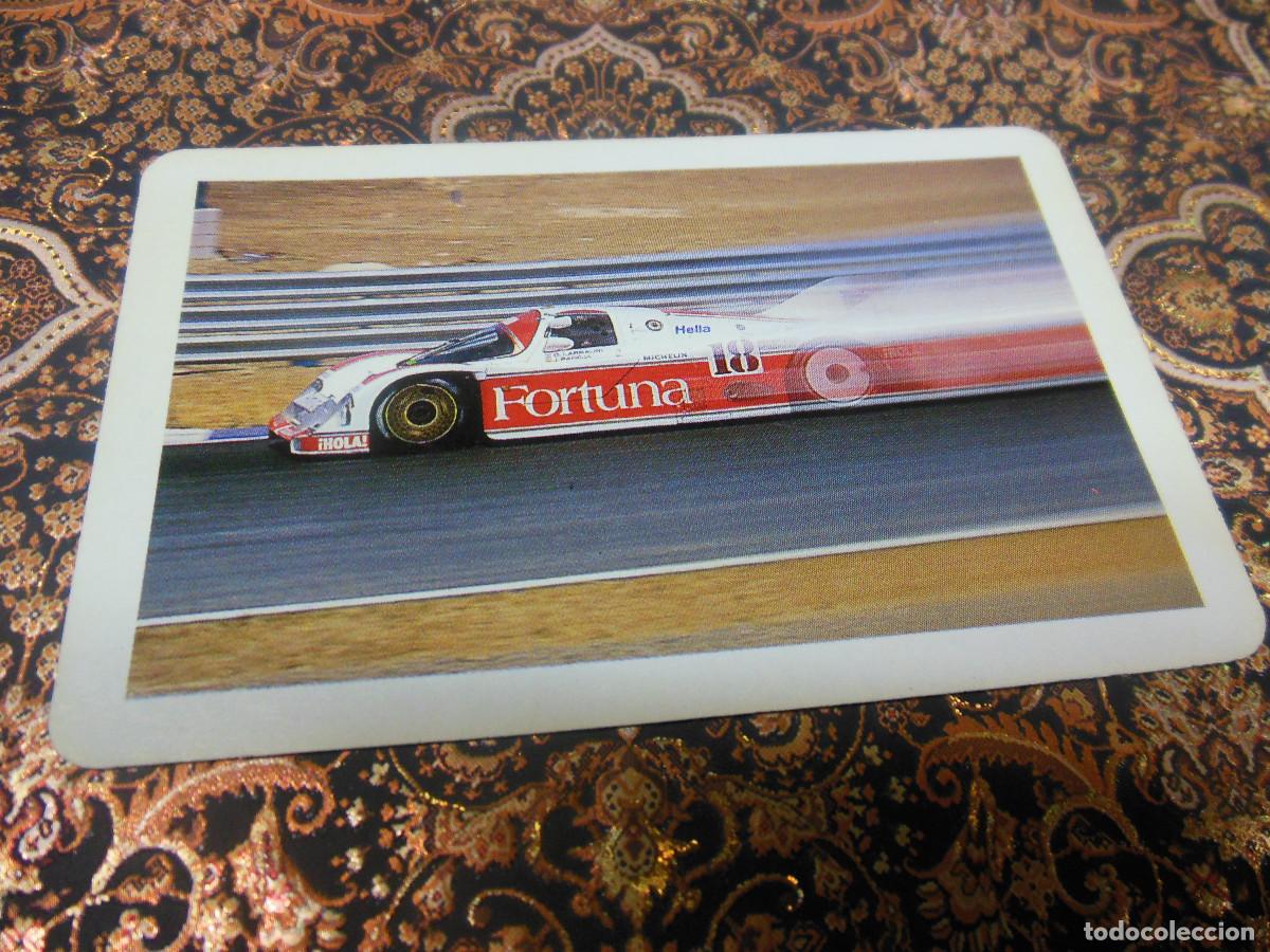 Coleccionismo calendarios: 1988 COCHE CARRERAS TABACO FORTUNA - CALENDARIO DE FOURNIER