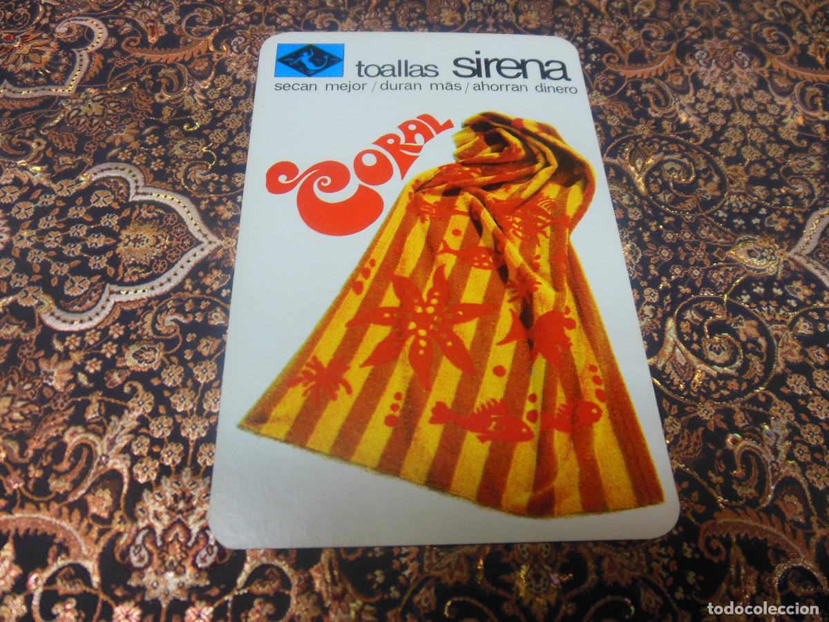 Coleccionismo calendarios: 1969 TOALLAS SIRENA CORAL - CALENDARIO DE FOURNIER