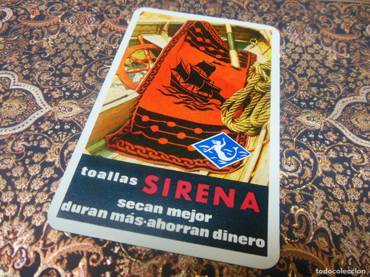 Coleccionismo calendarios: 1967 TOALLAS SIRENA SECAN MEJOR DURAN MAS - CALENDARIO DE FOURNIER