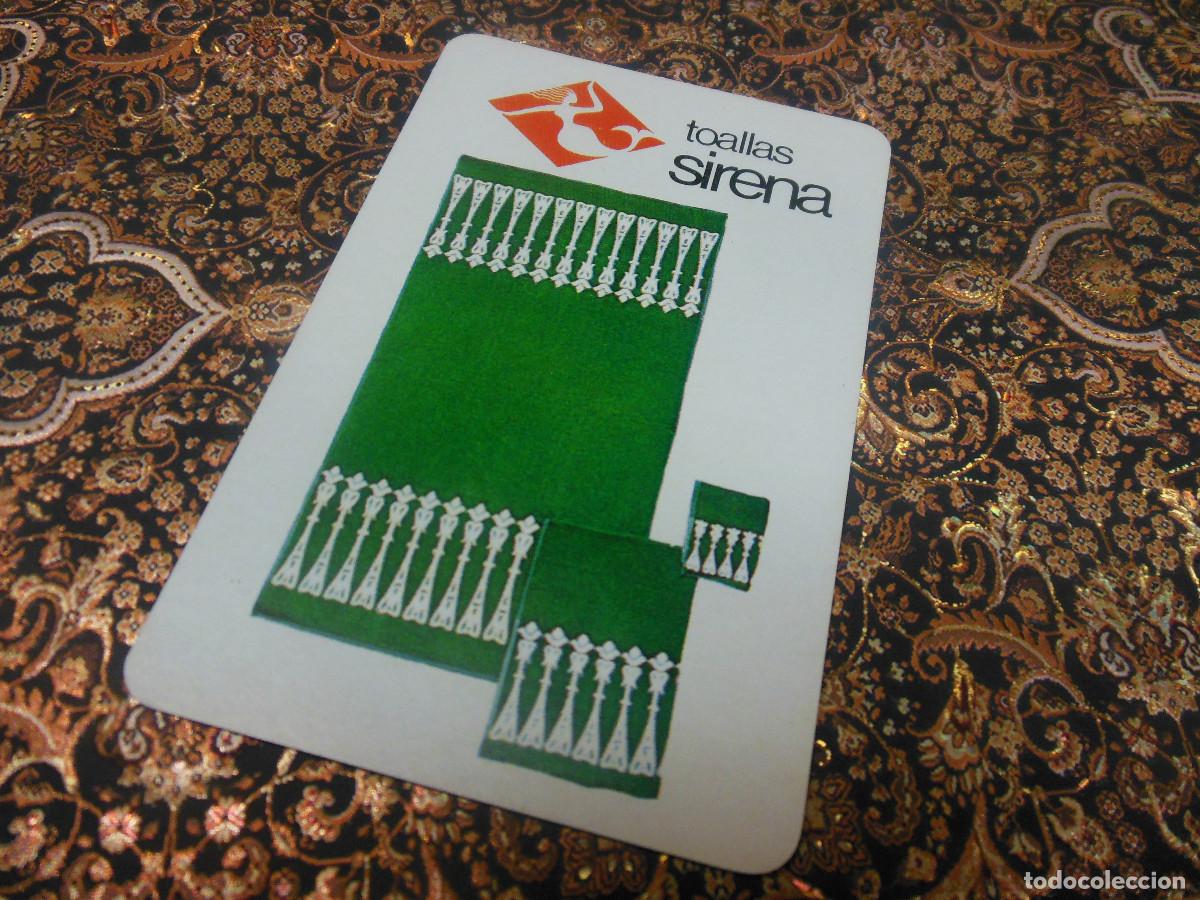 Coleccionismo calendarios: 1970 TOALLAS SIRENA - CALENDARIO DE FOURNIER