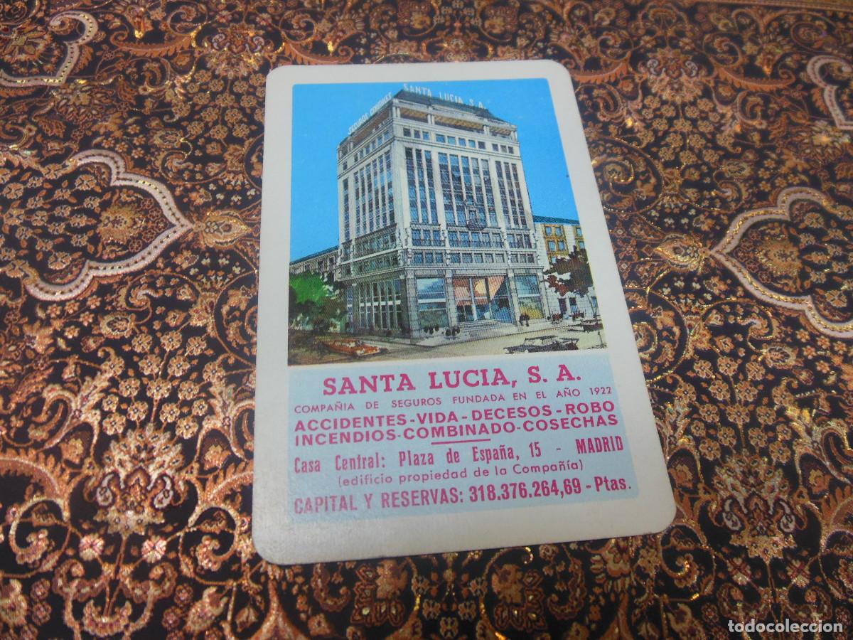 Coleccionismo calendarios: 1971 SANTA LUCIA, S. A. SEGUROS - CALENDARIO DE FOURNIER