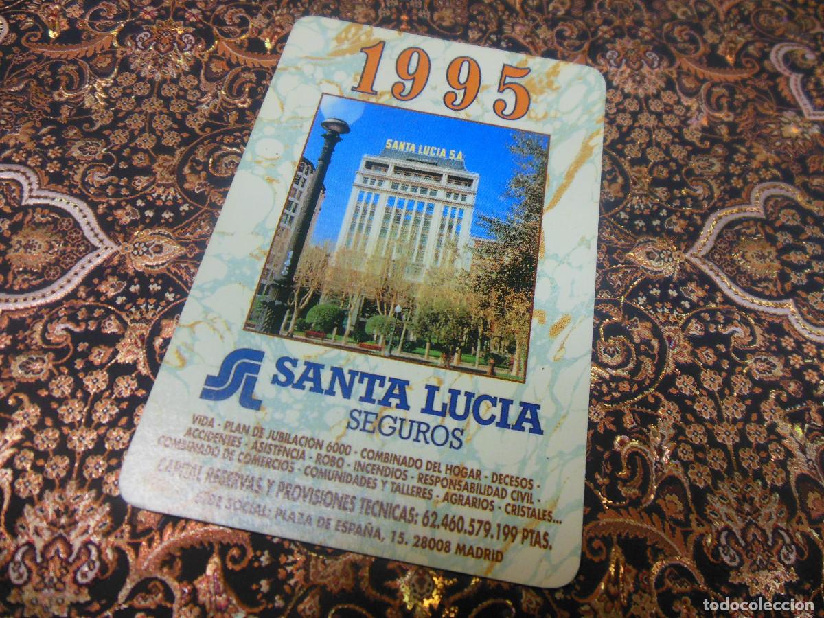 Coleccionismo calendarios: 1995 SANTA LUCIA, S. A. COMPA&Ntilde;IA DE SEGUROS MADRID - CALENDARIO DE FOURNIER