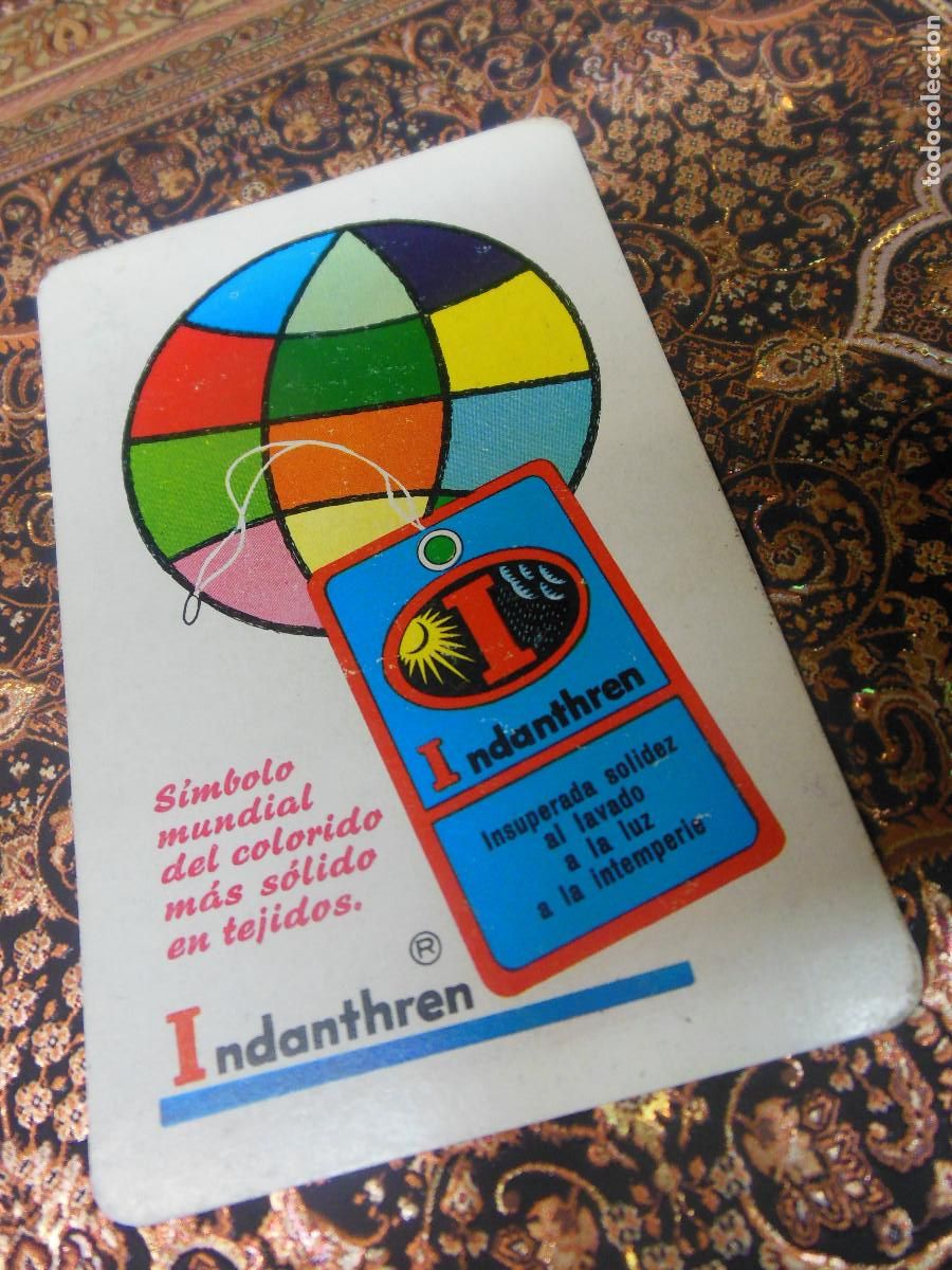 Coleccionismo calendarios: 1965 INDANTHREN - CALENDARIO DE FOURNIER