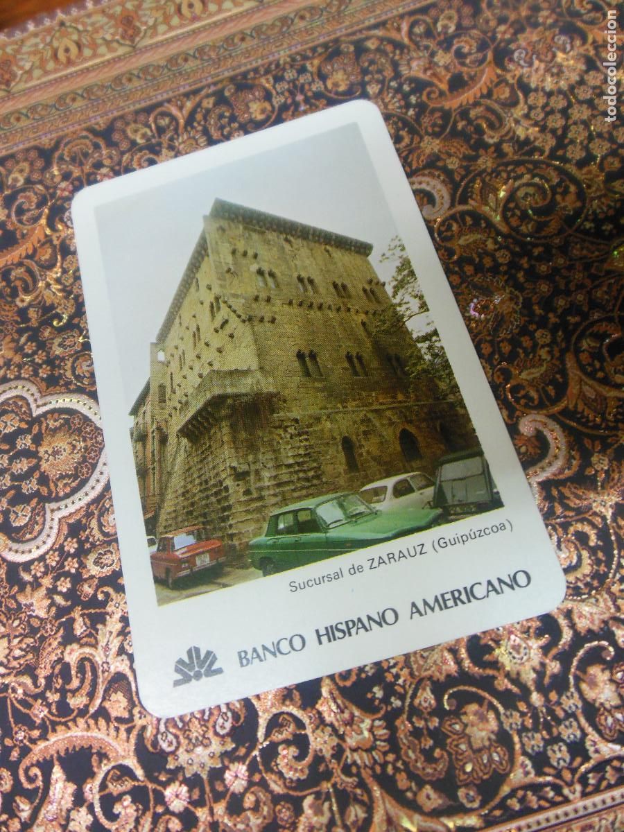 Coleccionismo calendarios: 1981 BANCO HISPANO AMERICANO EN ZARAUZ GUIPUZCOA - CALENDARIO DE FOURNIER