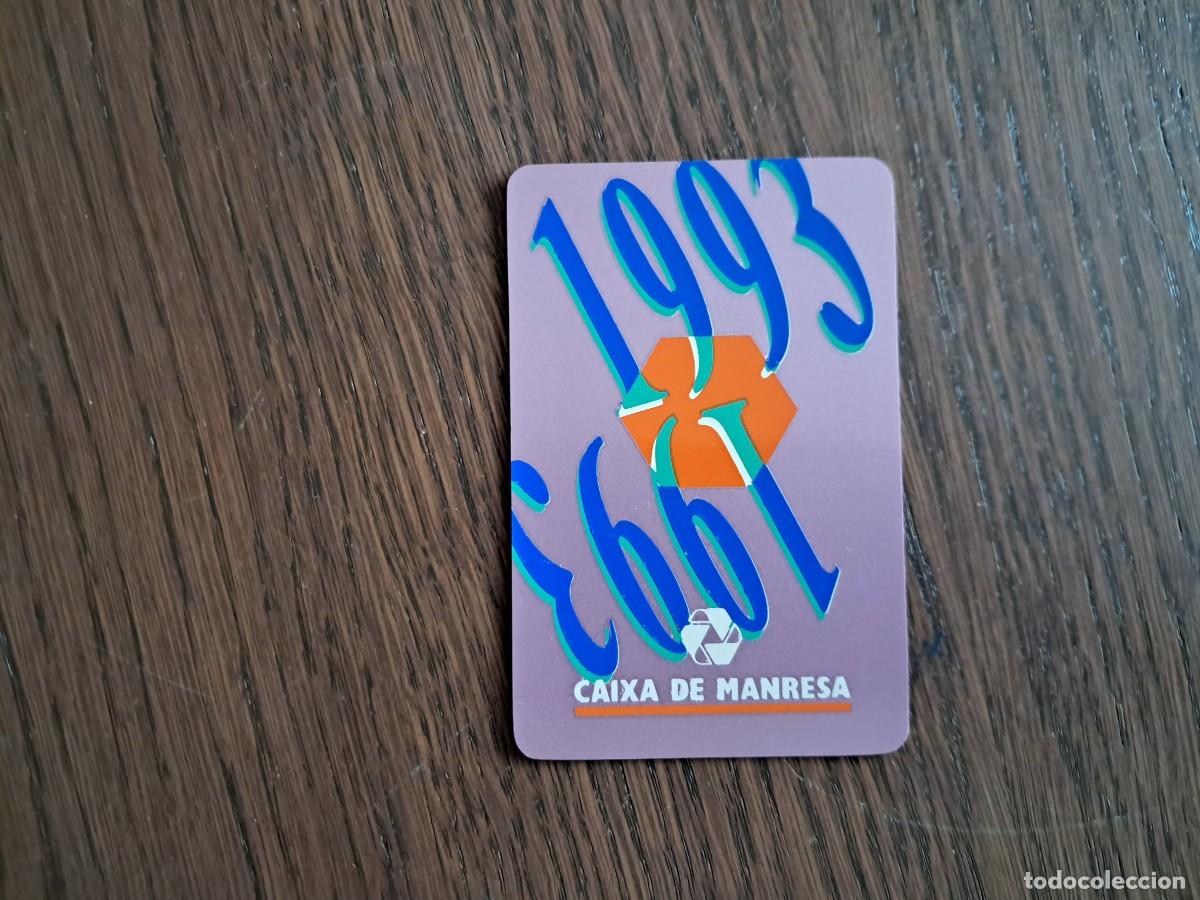 Coleccionismo calendarios: calendario de publicidad, Caixa de Manresa, a&ntilde;o 1993. en catal&aacute;n.