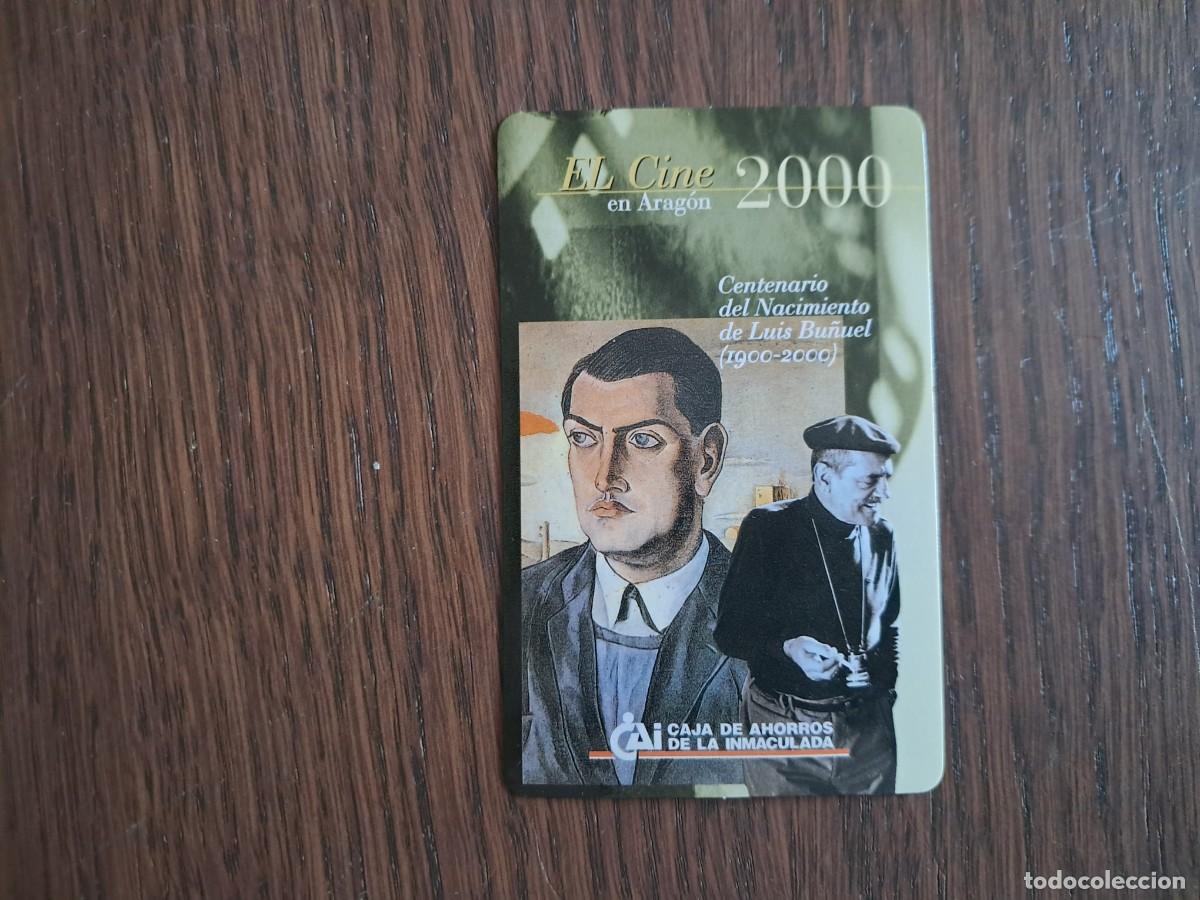 Coleccionismo calendarios: calendario de publicidad, caja de ahorros de la Inmaculada, CAI, cine Luis Bu&ntilde;uel, a&ntilde;o 2000.