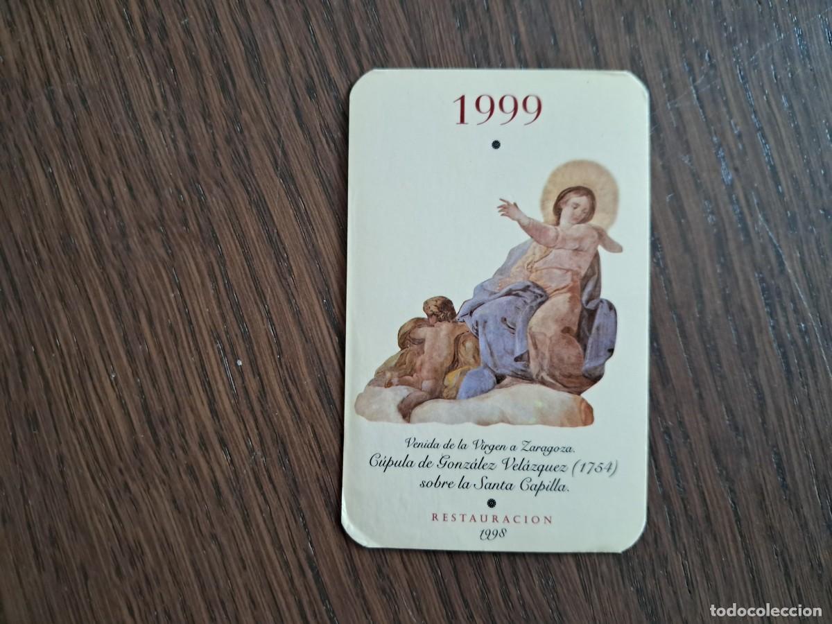 Coleccionismo calendarios: calendario de publicidad, caja de ahorros de la Inmaculada, CAI, a&ntilde;o 1999.
