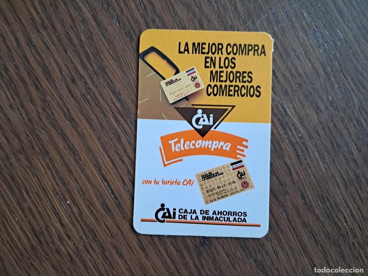 Coleccionismo calendarios: calendario de publicidad, caja de ahorros de la Inmaculada, CAI, a&ntilde;o 1989.