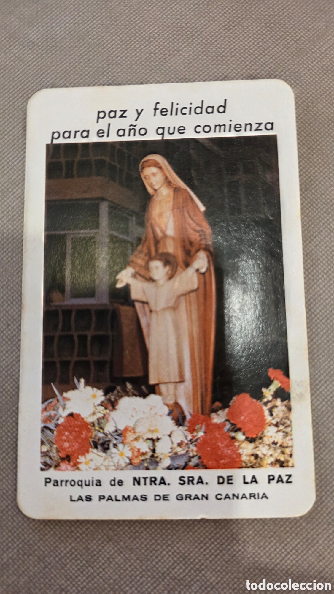 Coleccionismo calendarios: Calendario Fournier Parroquia Ntra. Se&ntilde;ora de La Paz