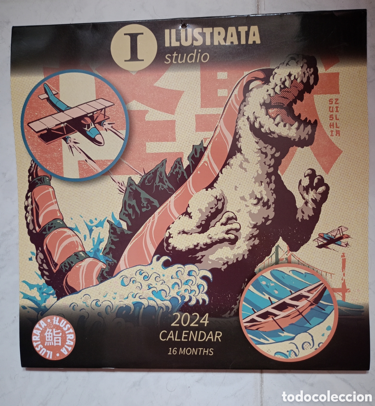 Coleccionismo calendarios: Calendario Ilustrata 2024 30X30 Cuadrado.