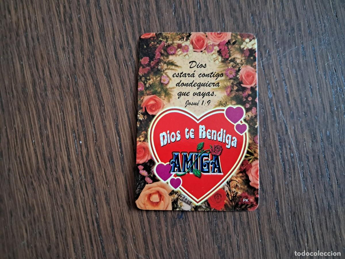 Colecionismo Calend&aacute;rios: calendario de publicidad de Per&uacute;, Dios te bendiga, amiga, con frase, a&ntilde;o 2006