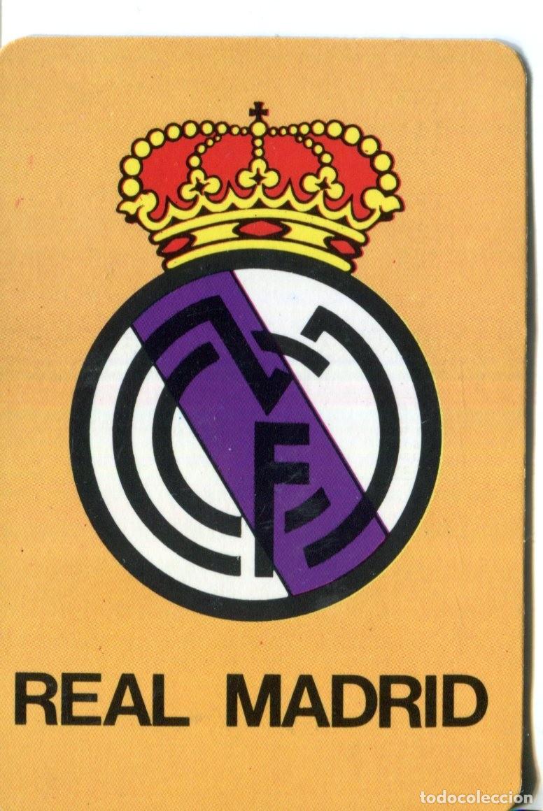 Colecionismo Calend&aacute;rios: CALENDARIO DE SERIE F&Uacute;TBOL - 1984 - DLB 28.690 - REAL MADRID