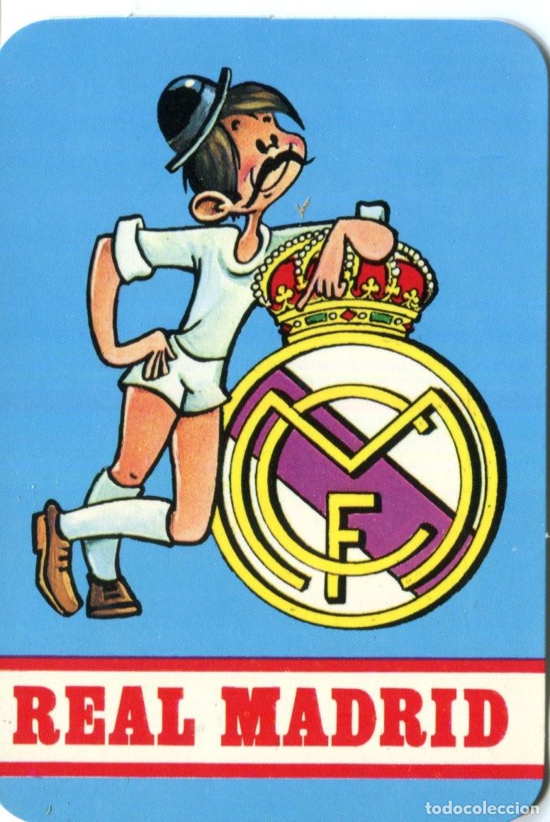 Coleccionismo calendarios: CALENDARIO FUTBOL REAL MADRID , 1977,